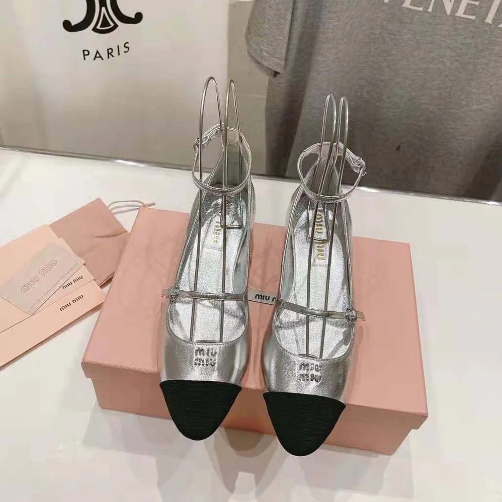 Miu Miu Mordoré Nappa Leather and Grosgrain Pumps for Women