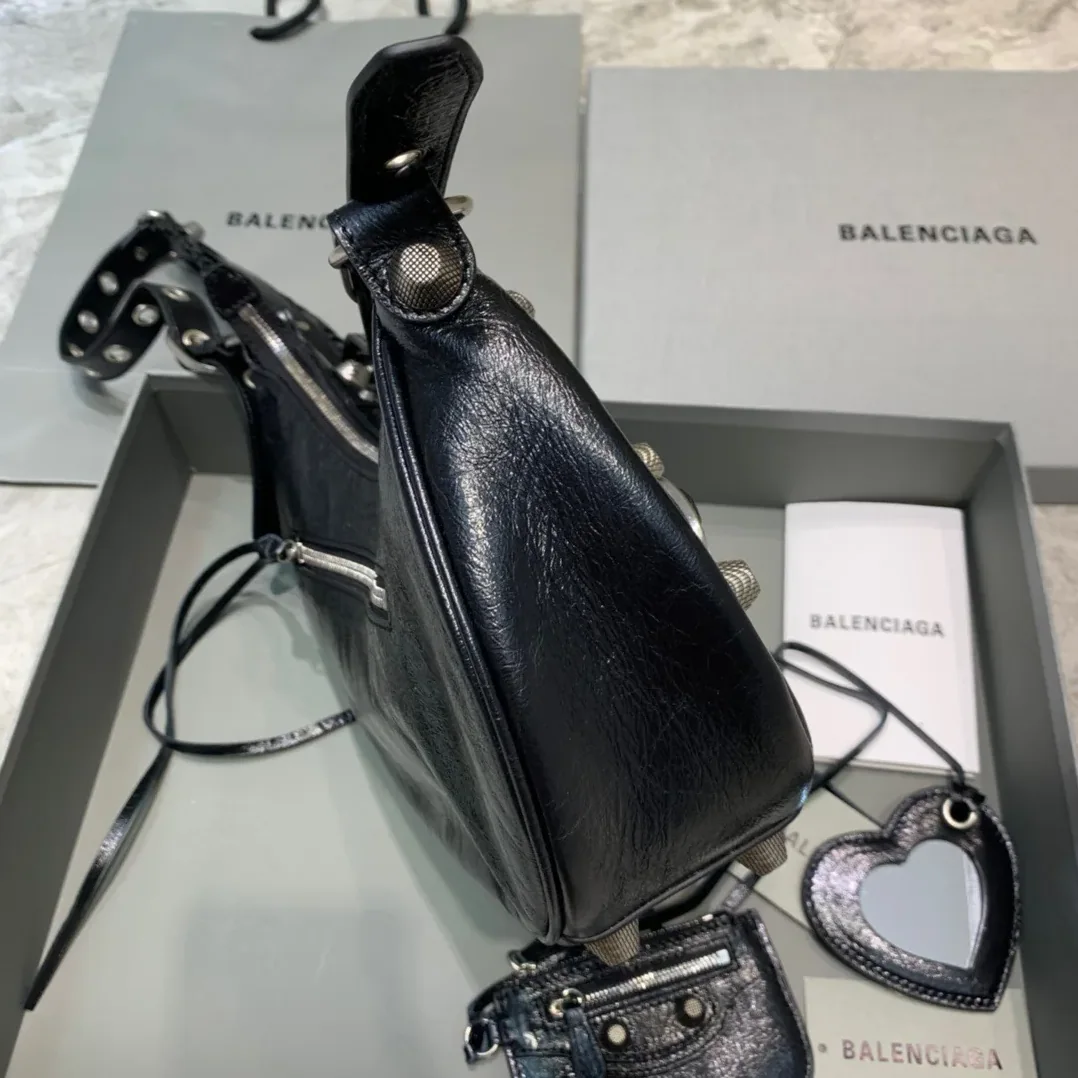 Balenciaga Le Cagole XS Shoulder Bag In Black