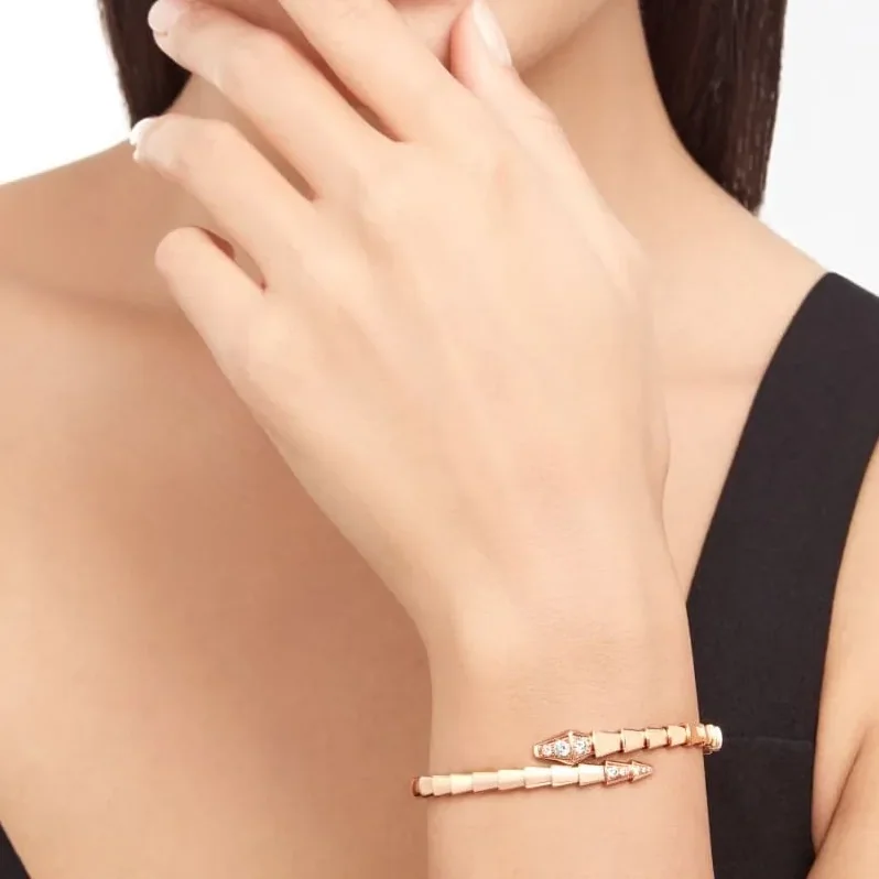 Bvlgari Serpenti Viper Bracelet Rose Gold Bvlgari Serpenti Viper Bracelet Rose Gold