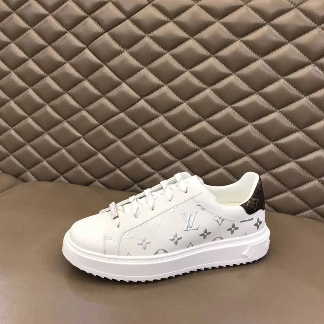 Louis Vuitton Time Out Sneaker Monogram Flowers Red Louis Vuitton Time Out Sneaker Monogram Flowers Red