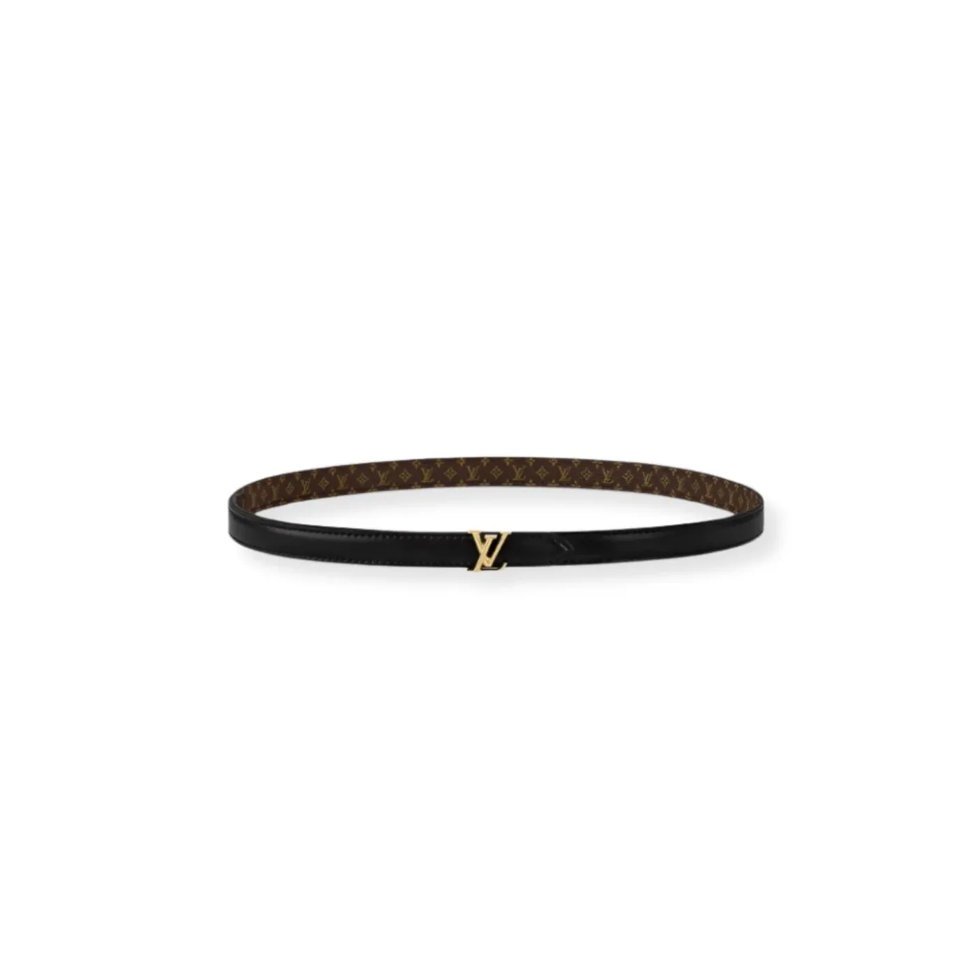 Louis Vuitton LV Mini Reversible Belt Black