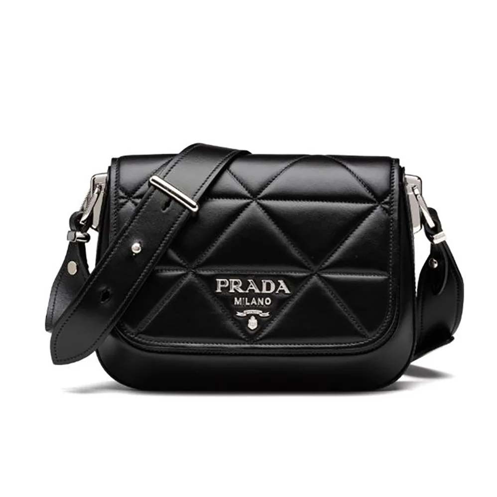 Prada Spectrum Leather Bag for Women in Black
