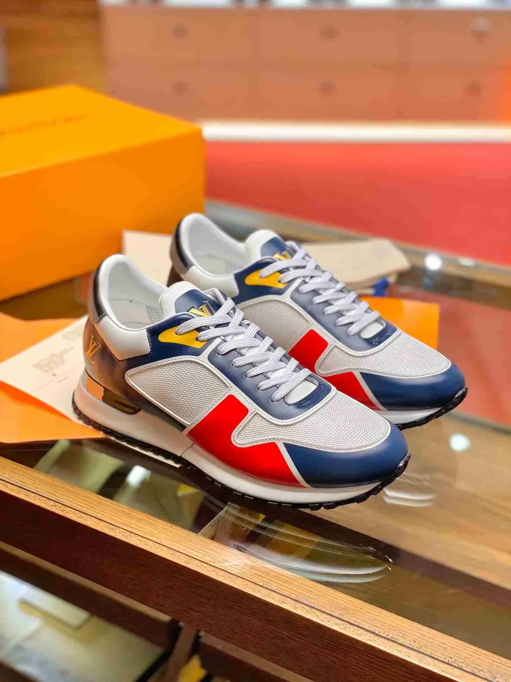 Louis Vuitton Run Away Sneaker Blue Louis Vuitton Run Away Sneaker Blue