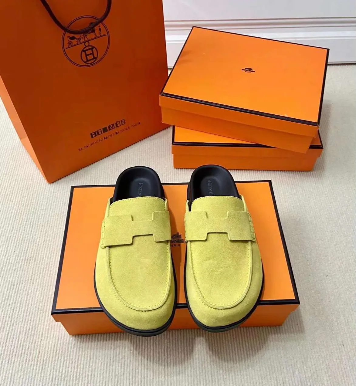 Hermes Go Mule Cream Hermes Go Mule Cream