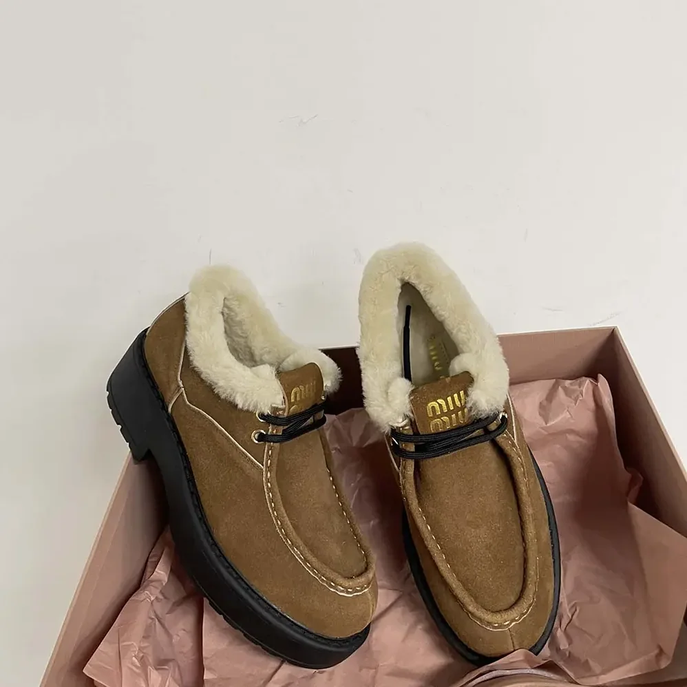 Miu Miu Faded Suede Booties 5T965D_X0O for Women