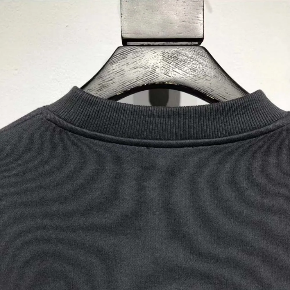 Dior CD Icon Sweatshirt Black Cotton Fleece for Men