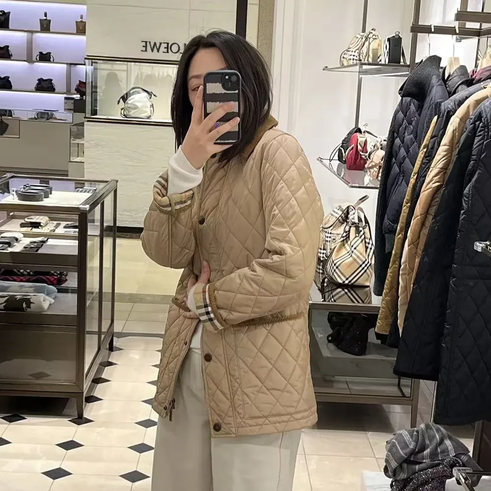 Burberry Quilted Nylon Barn Jacket for Women