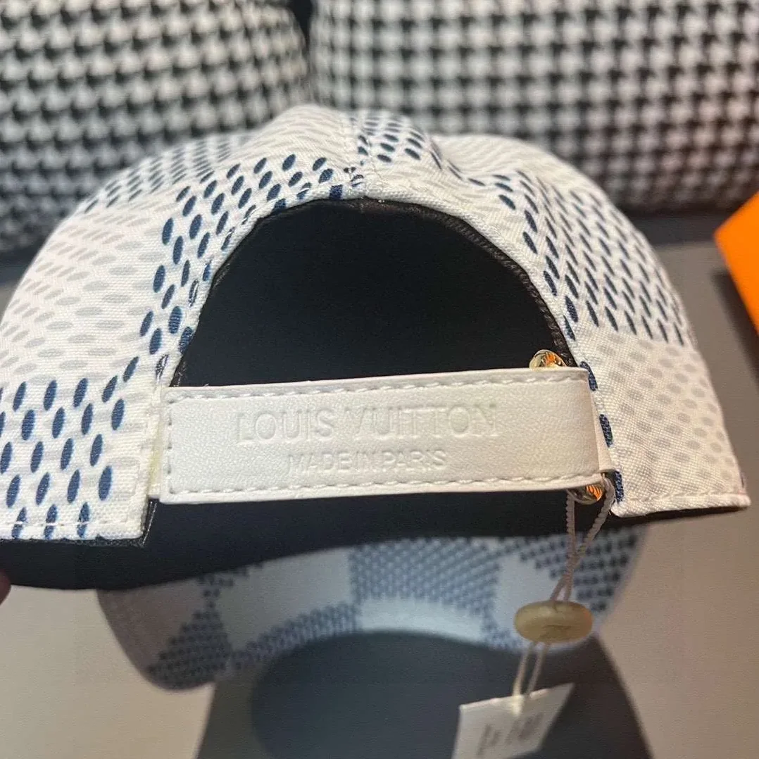 Louis Vuitton Damier Rush Cap White Louis Vuitton Damier Rush Cap White