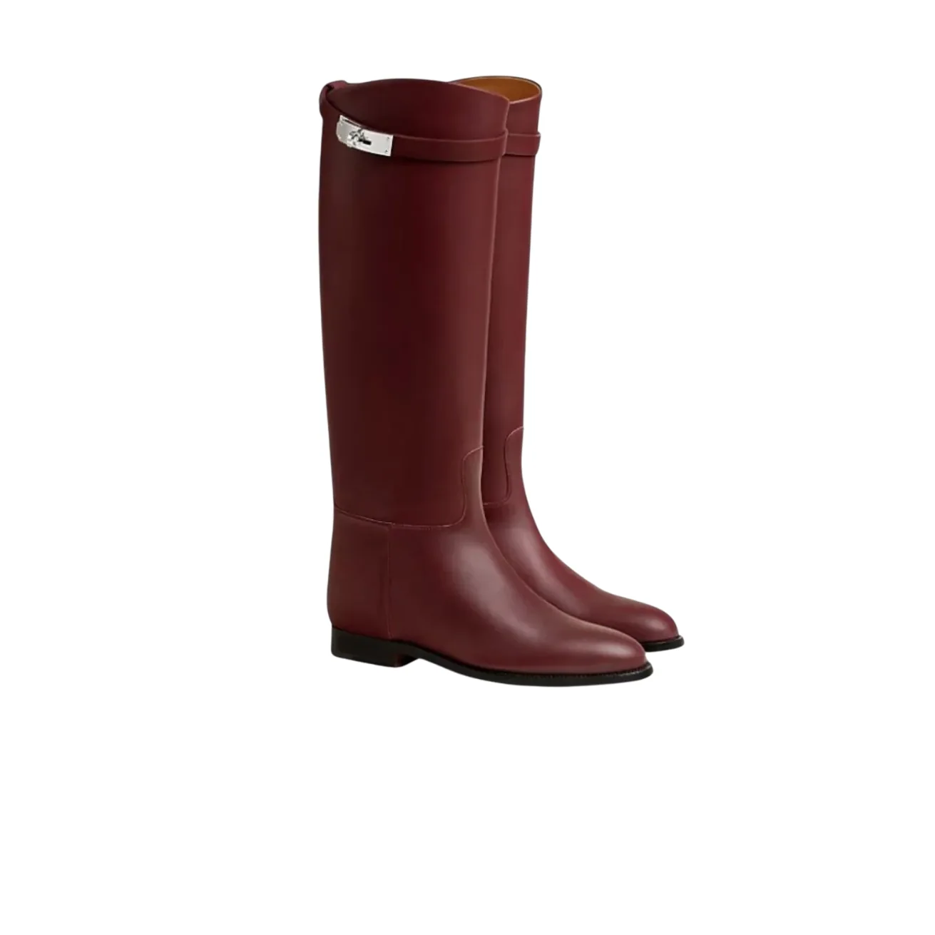 Hermes Jumping Boots Rouge H
