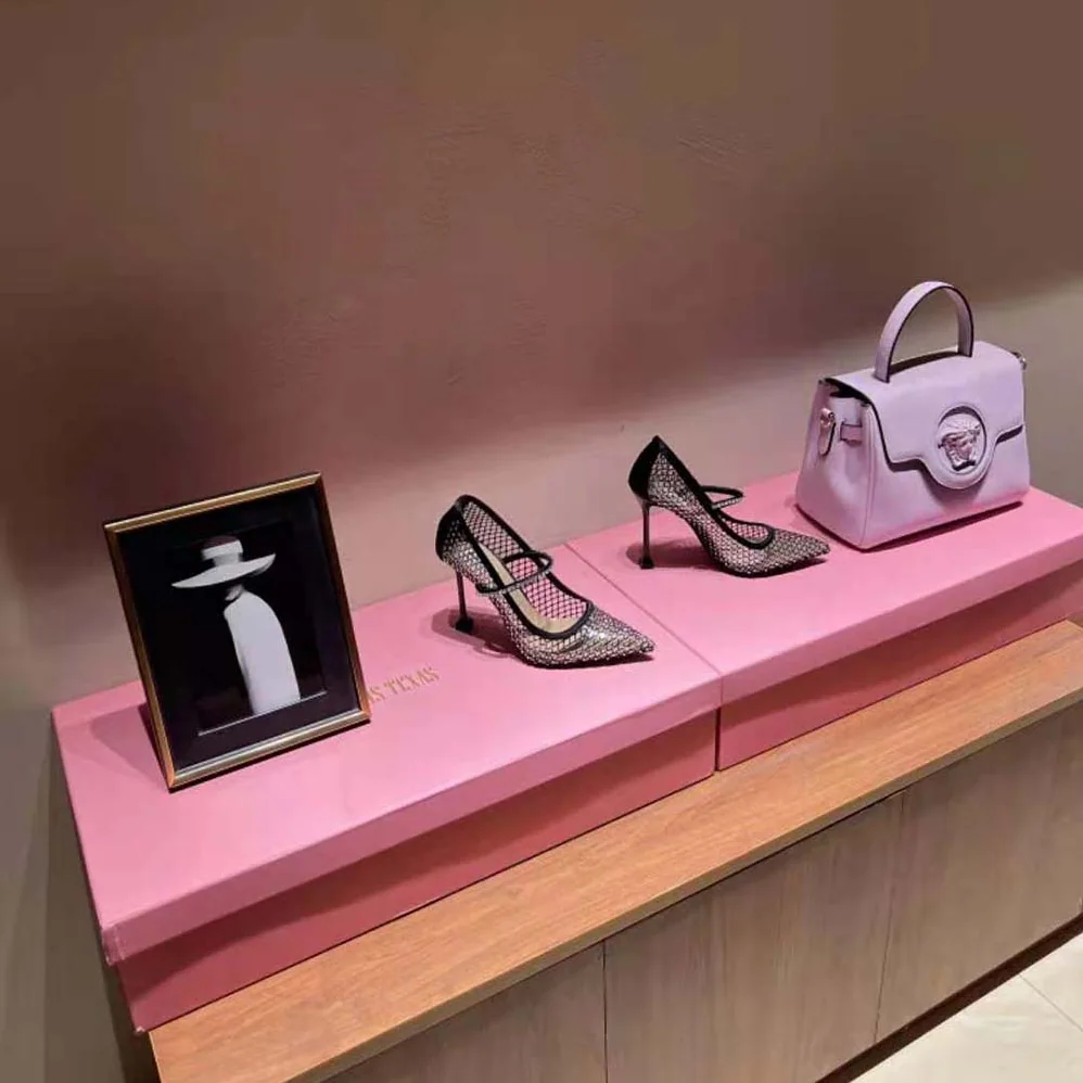 Miu Miu Vinyl and Mesh Pumps 105 mm mm Heel Height for Women in Black Miu Miu Vinyl and Mesh Pumps 105 mm mm Heel Height for Women in Black