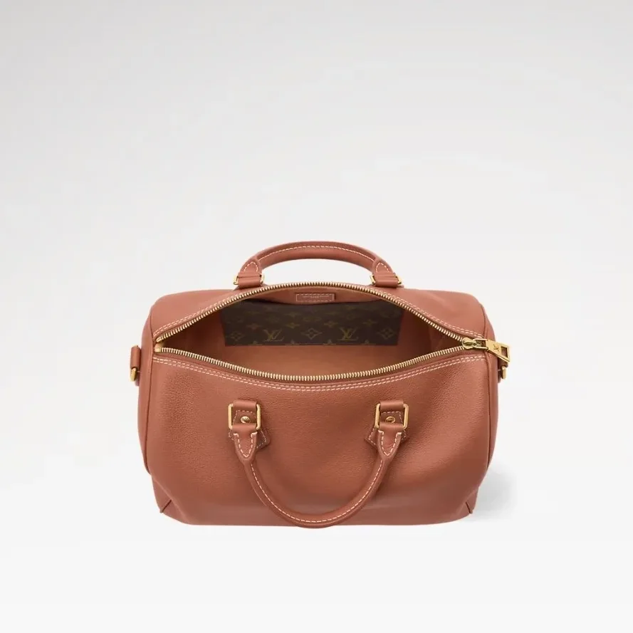 Louis Vuitton Speedy Soft 30 Low Key Cognac /