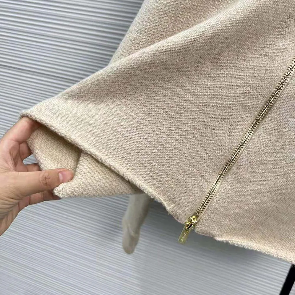 Miu Miu Wool and Cashmere Hoodie Jacket for Women Miu Miu Wool and Cashmere Hoodie Jacket for Women