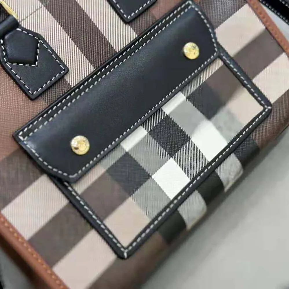 Burberry Mini Freya Tote for Women in Brown Burberry Mini Freya Tote for Women in Brown