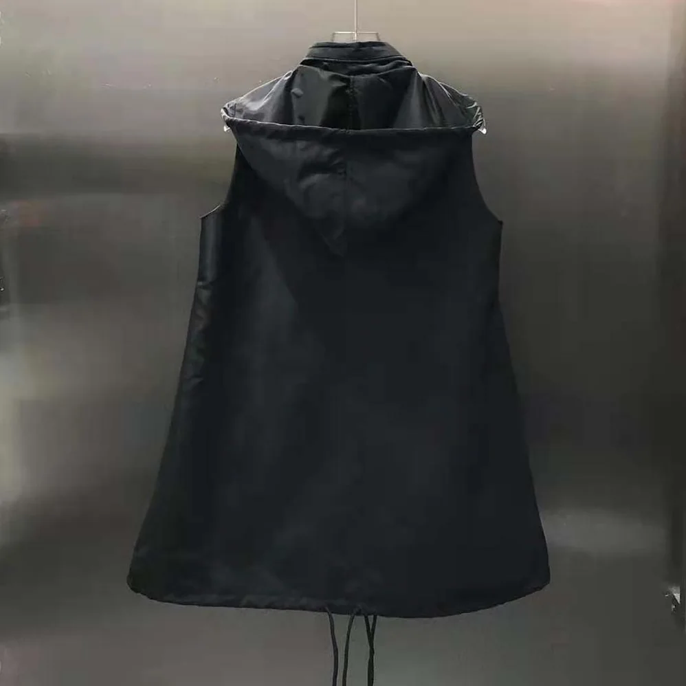 Prada Re-Nylon Mini-Dress for Women in Black
