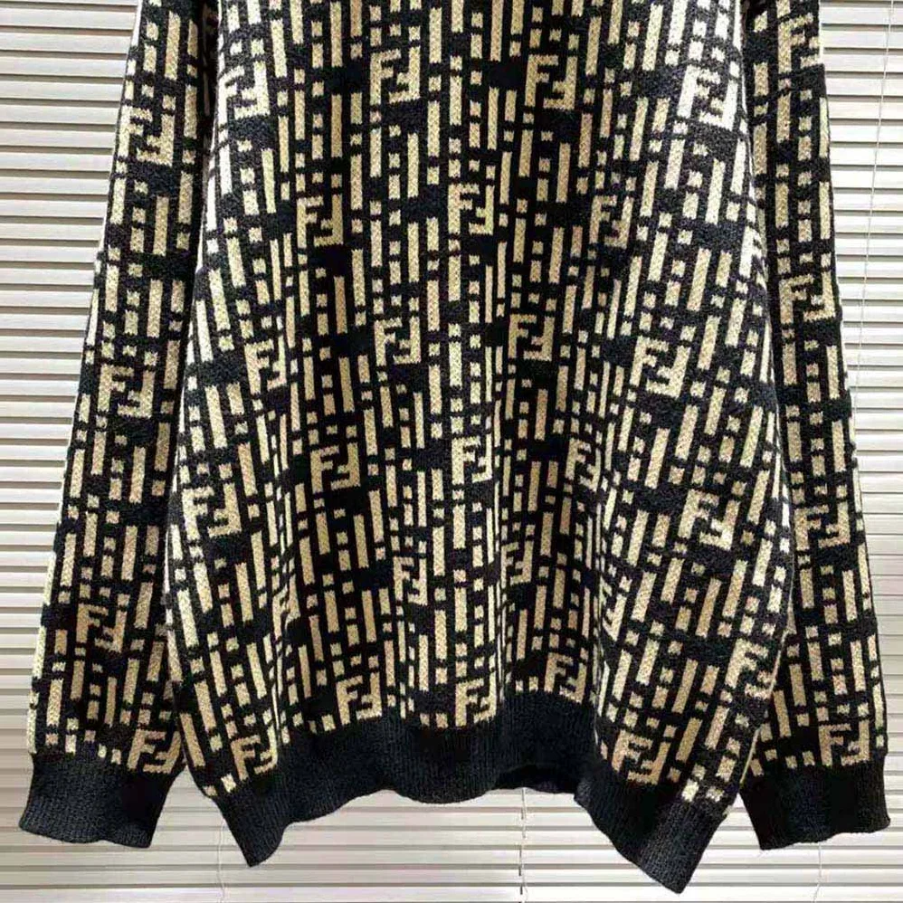 Fendi Regular-fit Sweater with High Collar for Women