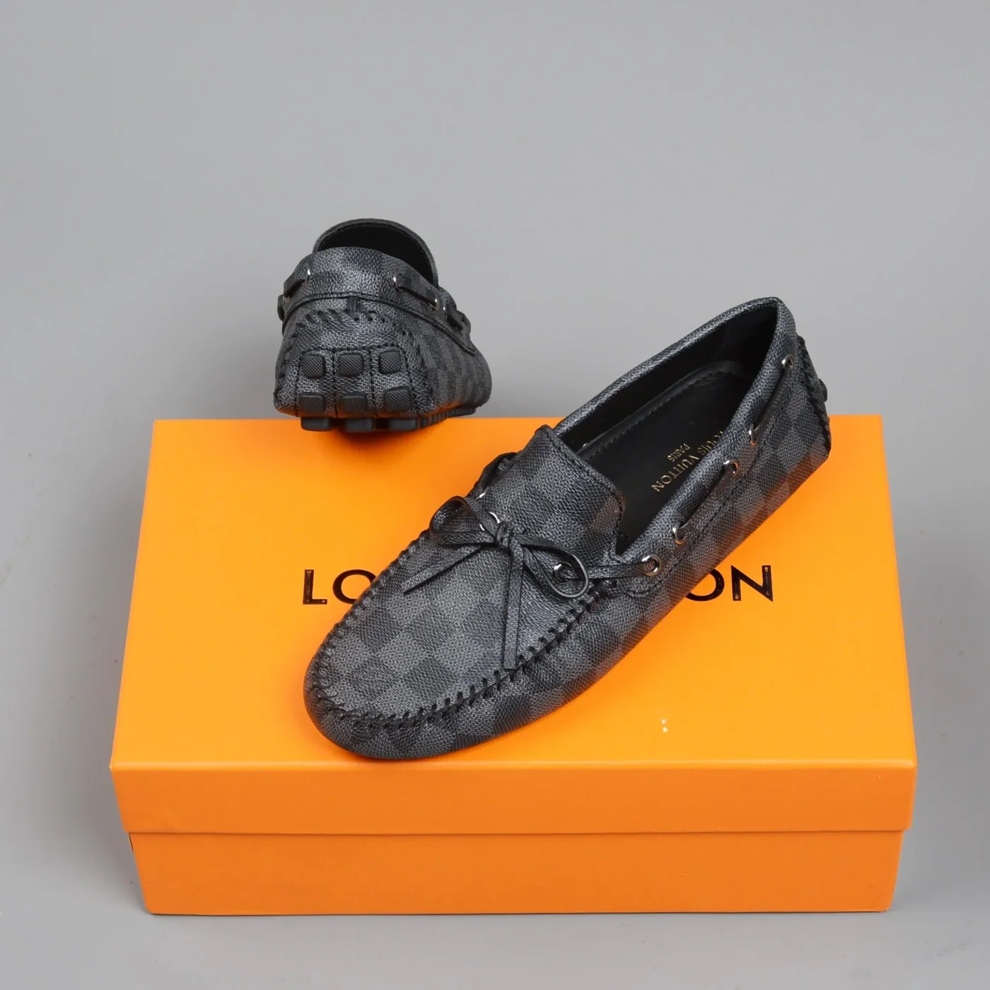 Louis Vuitton Driver Moccasin Black Virgil Abloh Louis Vuitton Driver Moccasin Black Virgil Abloh