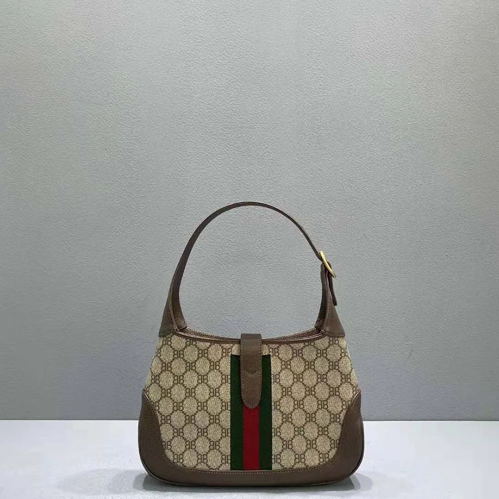 Balenciaga Hacker Medium Hobo Bag in Coated Canvas in Beige for Women
