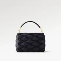 Louis Vuitton GO- Navy Blue Bag - 9.1 Inches/