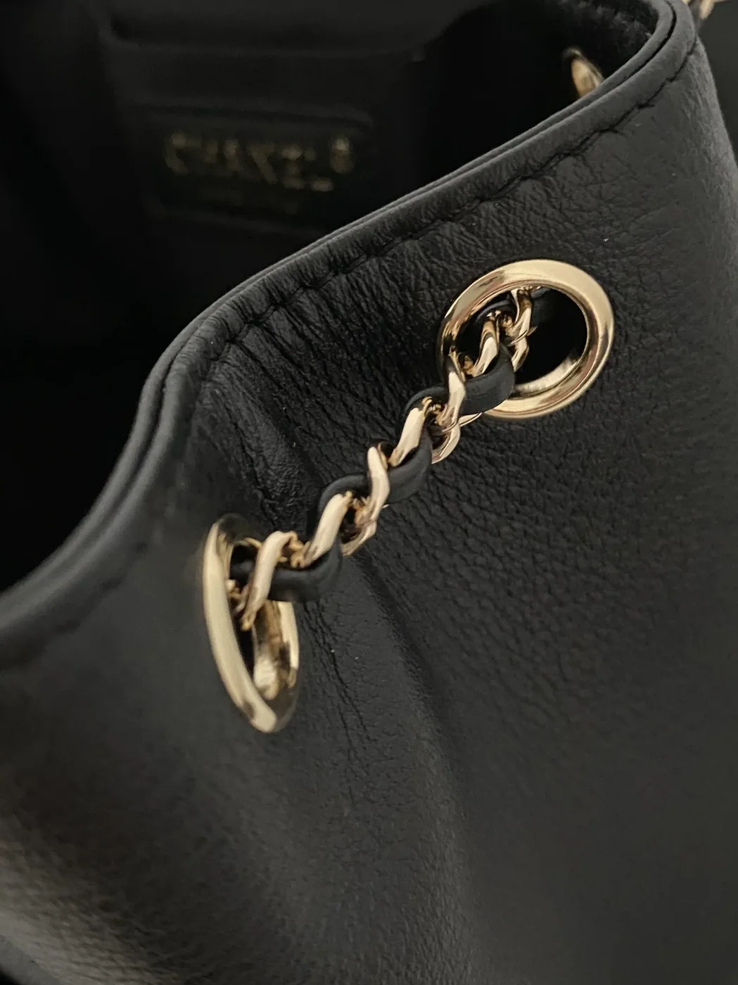 Chanel Duma Backpack in Black Gold Hardware Chanel Duma Backpack in Black Gold Hardware