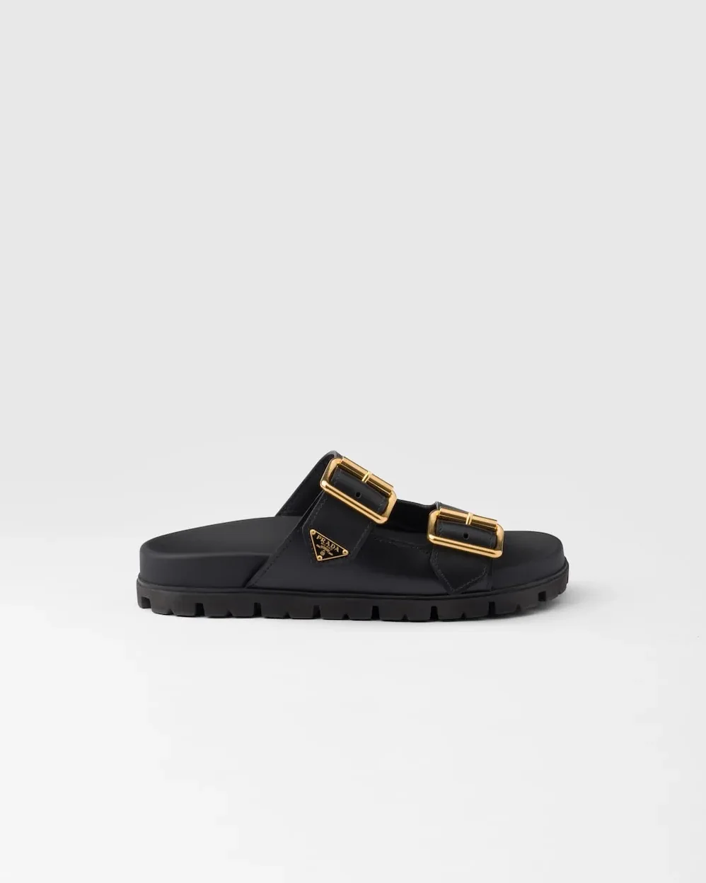 Prada Strap Slides Black 1XX692_3LEM_F0002_F_020