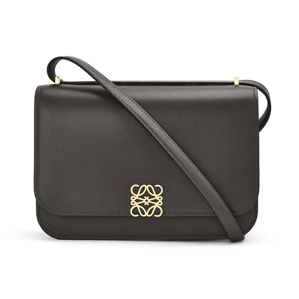 Loewe Goya Bag in Silk Calfskin for Women in Black