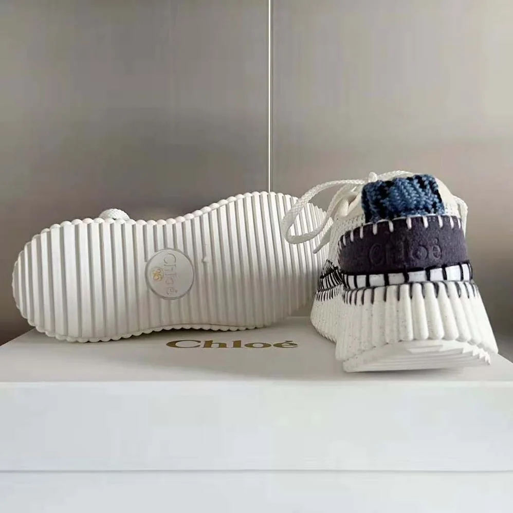 Chloe Nama Sneaker for Unisex in Blue Chloe Nama Sneaker for Unisex in Blue