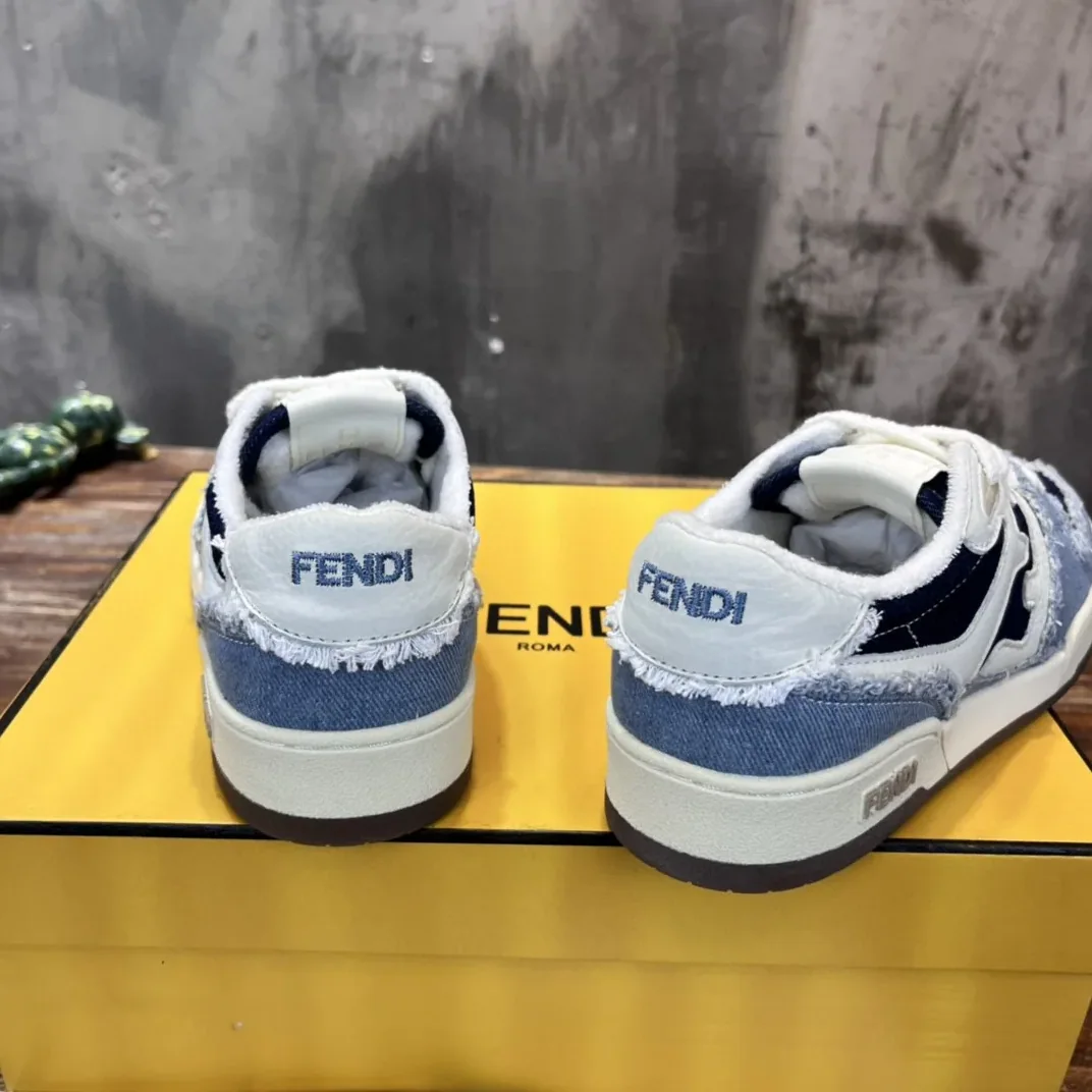 Fendi FD Fendi Match Low Tops Sneakers Blue
