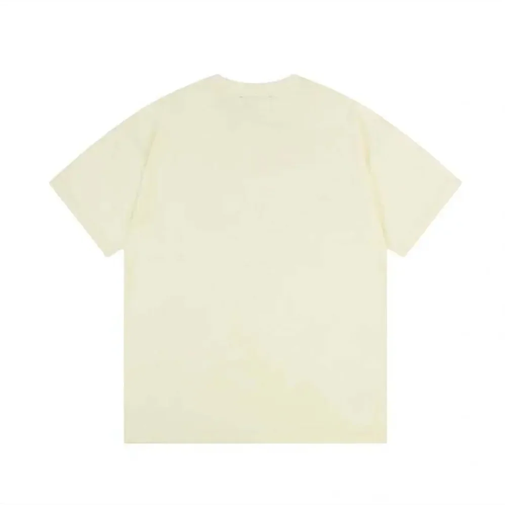 Loewe LOEWE Neon T-shirt in Cotton for Men in White/Gold Loewe LOEWE Neon T-shirt in Cotton for Men in White/Gold