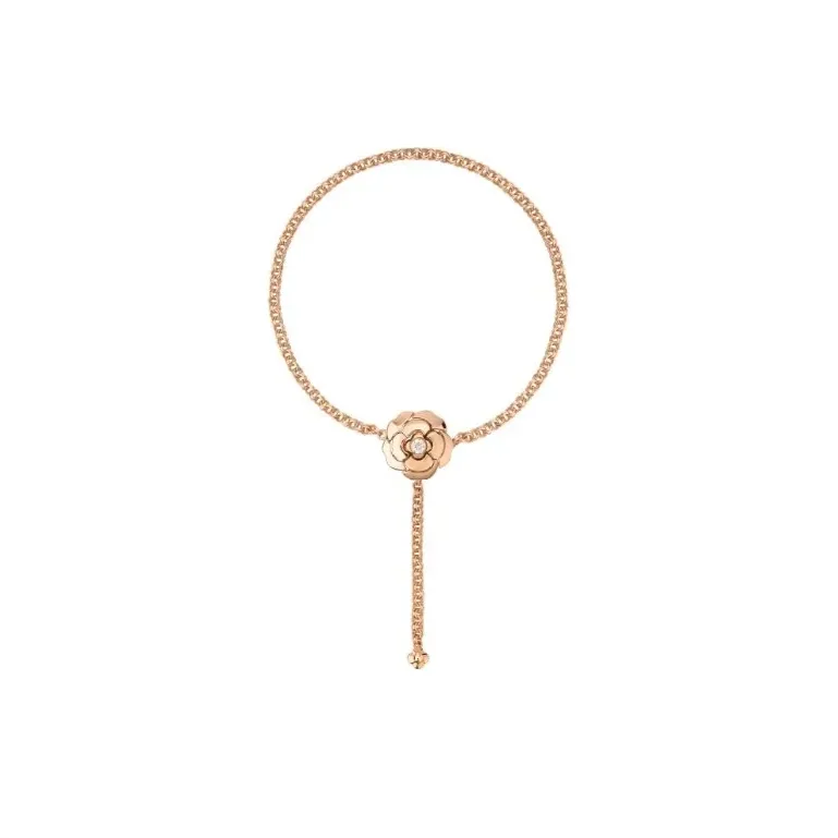 Chanel Extrait De Camélia Bracelet Rose Gold Chanel Extrait De Camélia Bracelet Rose Gold
