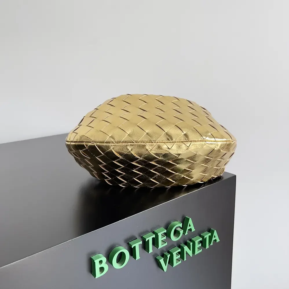 Bottega Veneta Mini Jodie for Women in Gold Bottega Veneta Mini Jodie for Women in Gold