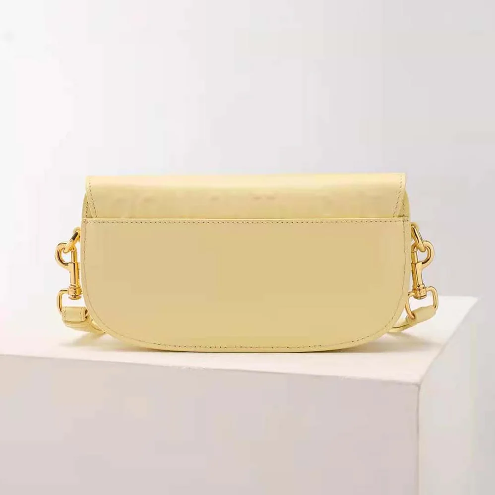 Dior Bobby East-West Bag Pale Yellow Box Calfskin for Women Dior Bobby East-West Bag Pale Yellow Box Calfskin for Women