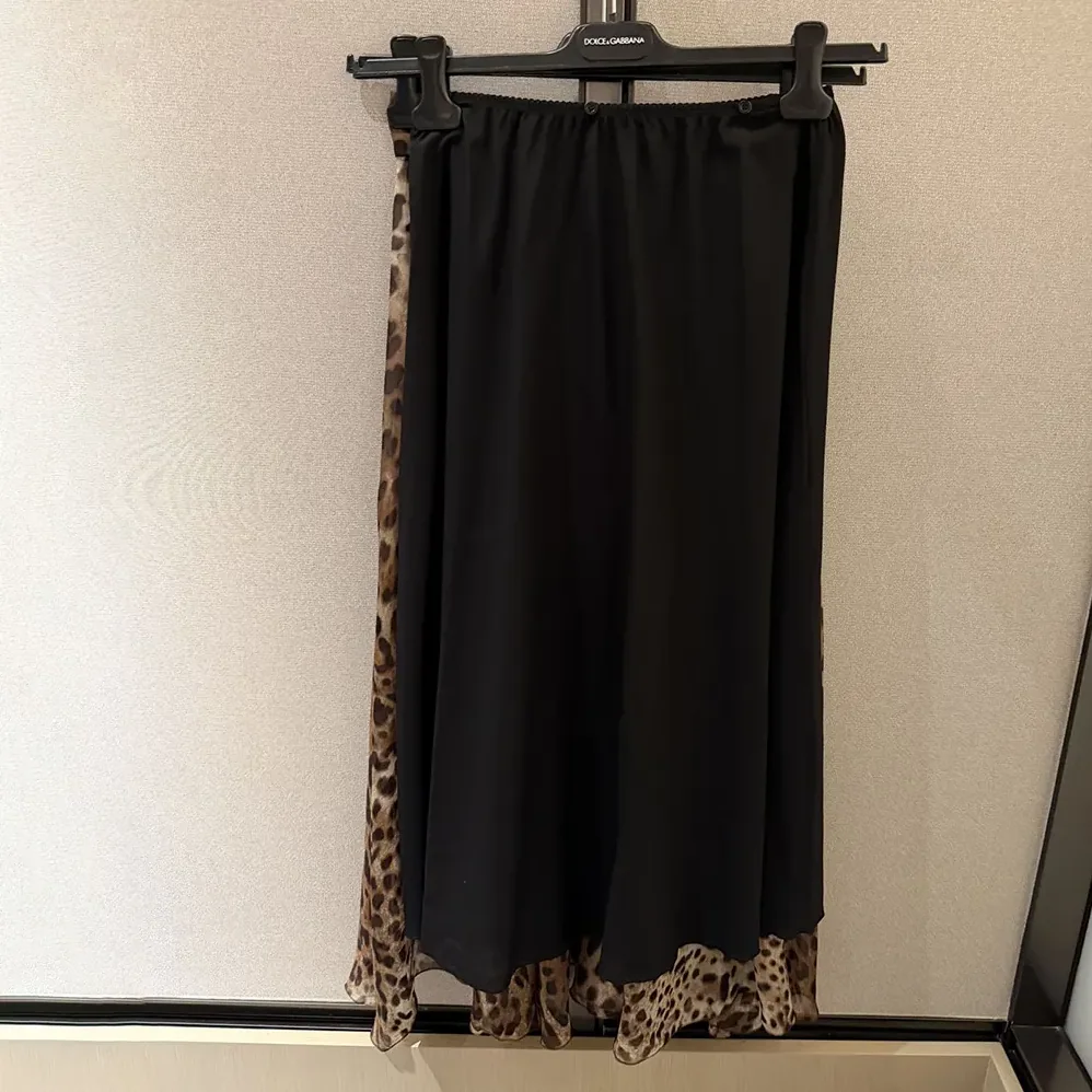 Dolce Gabbana D&G Leopard for Women in Print Chiffon Circle Skirt