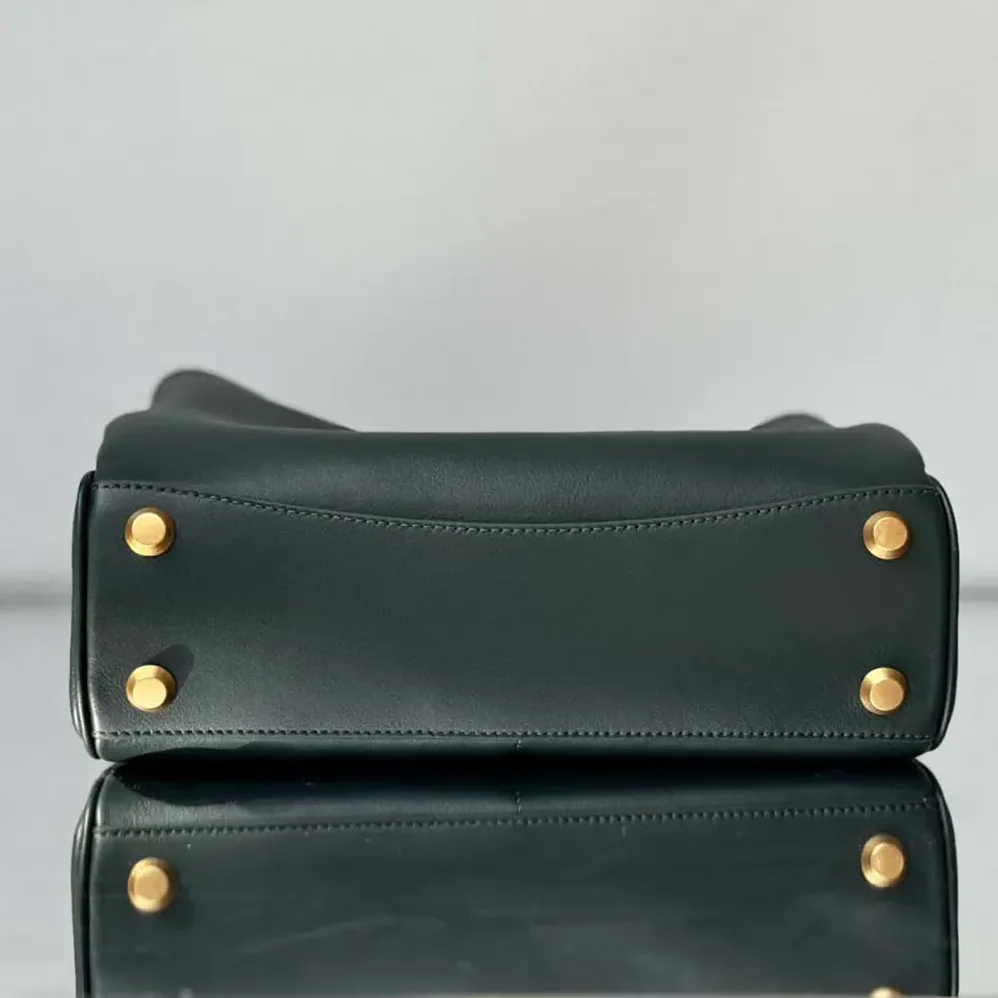 Balenciaga Rodeo Mini Handbag in Pine Green Smooth Calfskin for Women Balenciaga Rodeo Mini Handbag in Pine Green Smooth Calfskin for Women