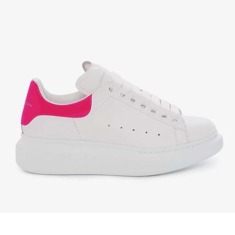Alexander McQueen Oversized Sneaker Shoes for Women in Rose Alexander McQueen Oversized Sneaker Shoes for Women in Rose