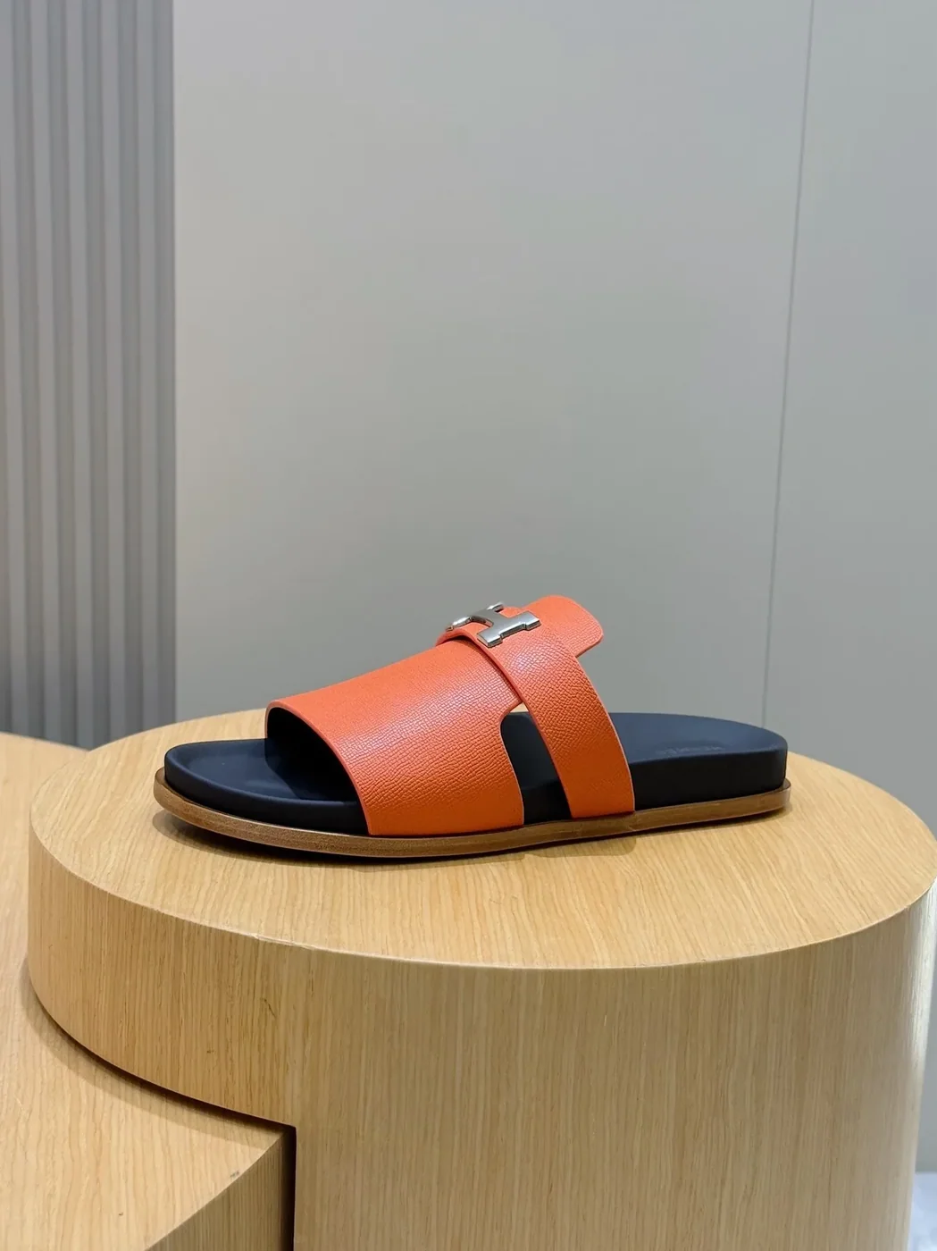Hermes Jaures Sandals Orange Hermes Jaures Sandals Orange