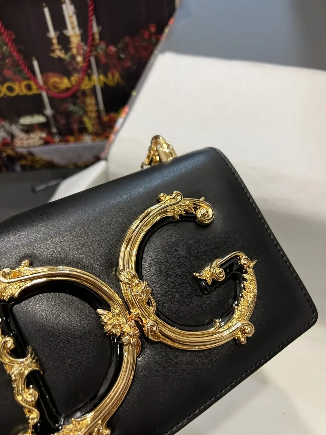 Dolce & Gabbana Nappa DG Girls Shoulder Bag Black / DG BB6498AZ80180999 Dolce & Gabbana Nappa DG Girls Shoulder Bag Black / DG BB6498AZ80180999