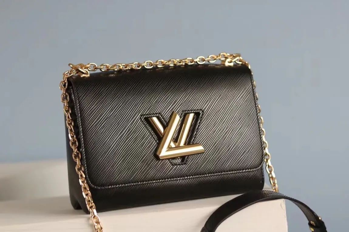 Louis Vuitton Twist MM Epi Black