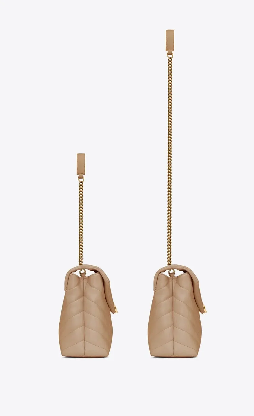LOULOU SMALL IN QUILTED LEATHER