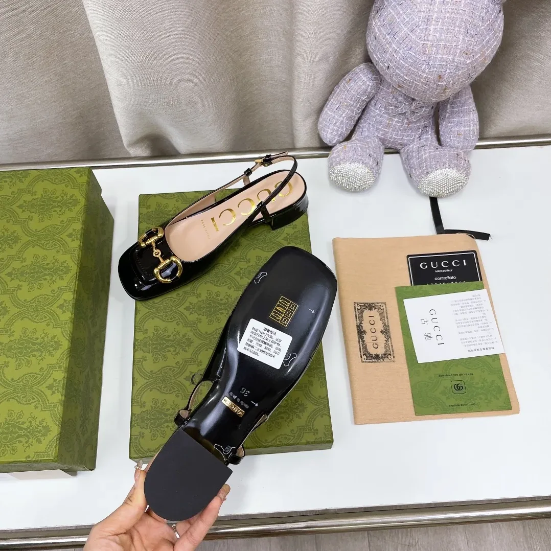 Gucci Slingback With Horsebit Black for Women