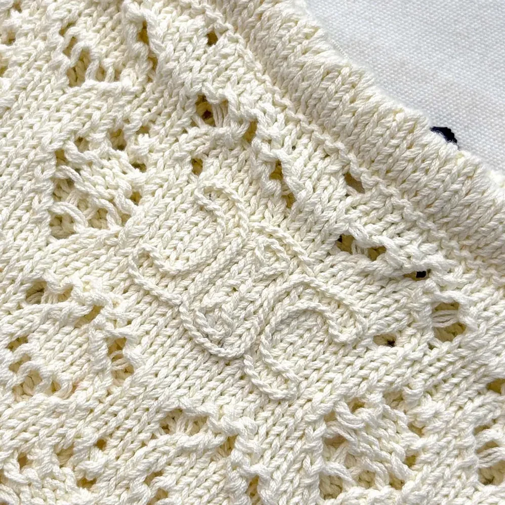 Celine Top in Cotton Pointelle for Women