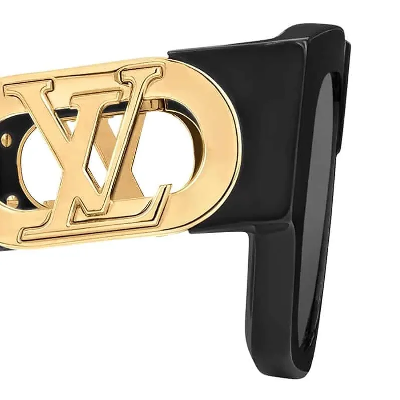 Louis Vuitton Link Square Sunglasses Black Louis Vuitton Link Square Sunglasses Black