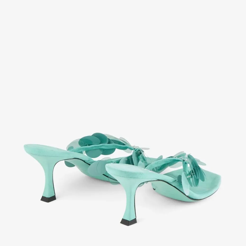 Jimmy Choo Freja 70 Aqua Green FREJA70RPQ Jimmy Choo Freja 70 Aqua Green FREJA70RPQ