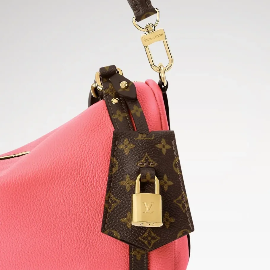 Louis Vuitton Express PM Shoulder Bag in Atomic Pink Gold Hardware