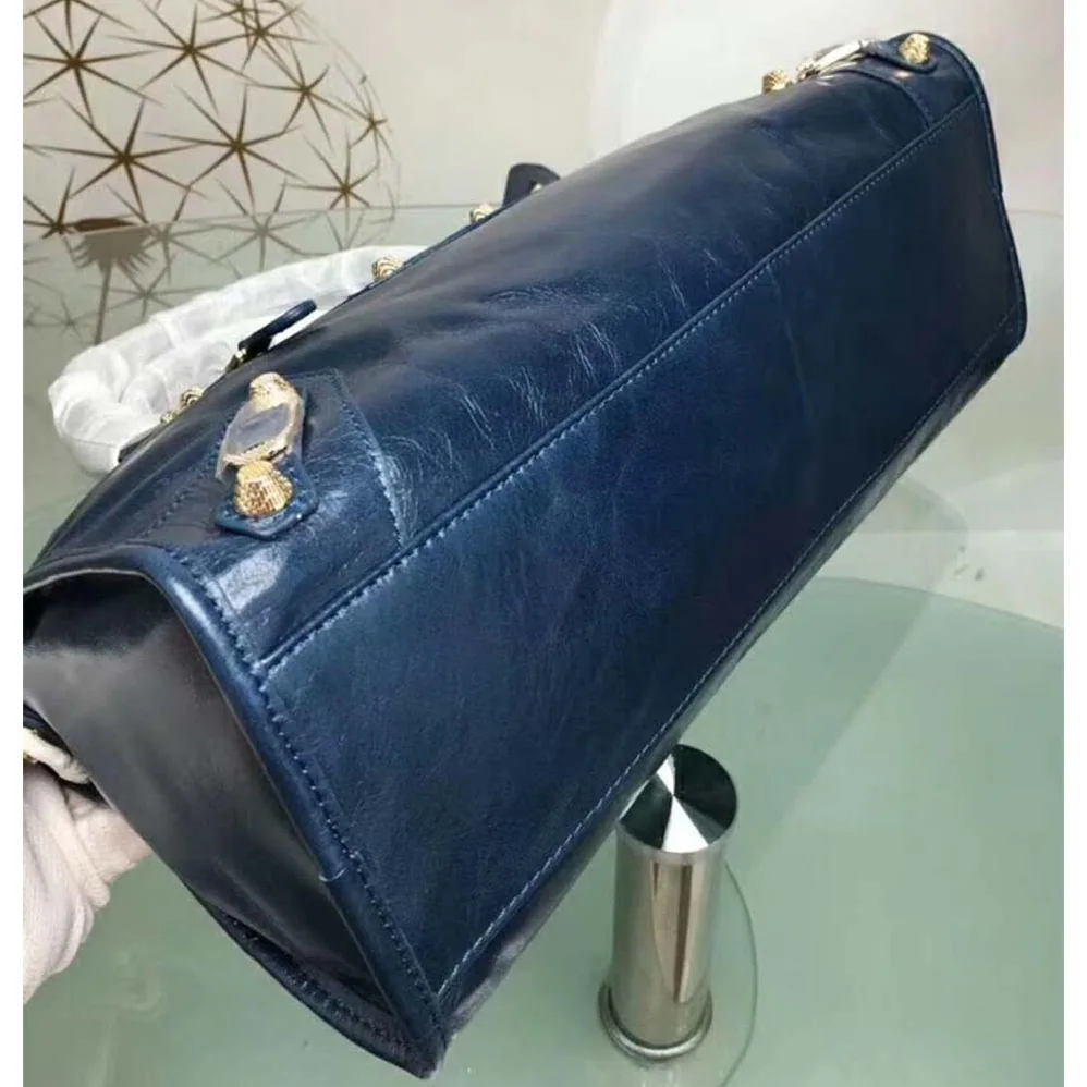 Balenciaga Small Size Lambskin Hand Carry And Shoulder Bag for Women