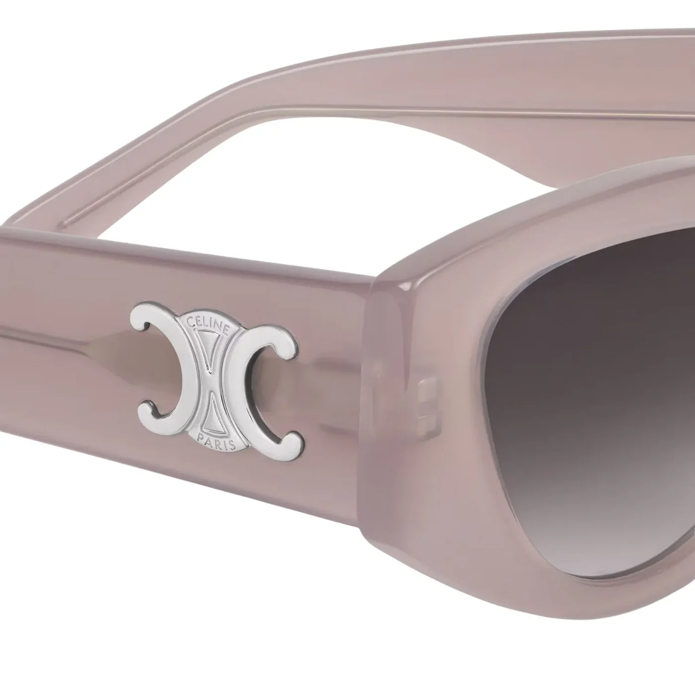 Celine Triomphe 15 Sunglasses In Acetate Taupe Celine Triomphe 15 Sunglasses In Acetate Taupe