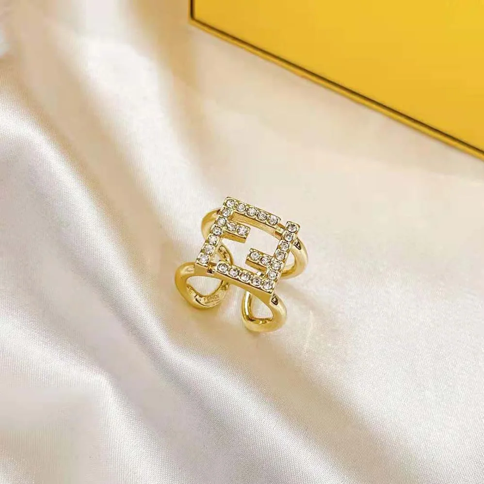 Fendi FF Gold for Women in Colored Ring Fendi FF Gold for Women in Colored Ring