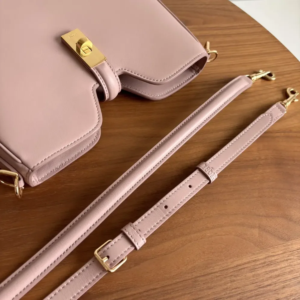Celine Small Camille 16 Soft Bag in Smooth Calfskin for Women in Pink