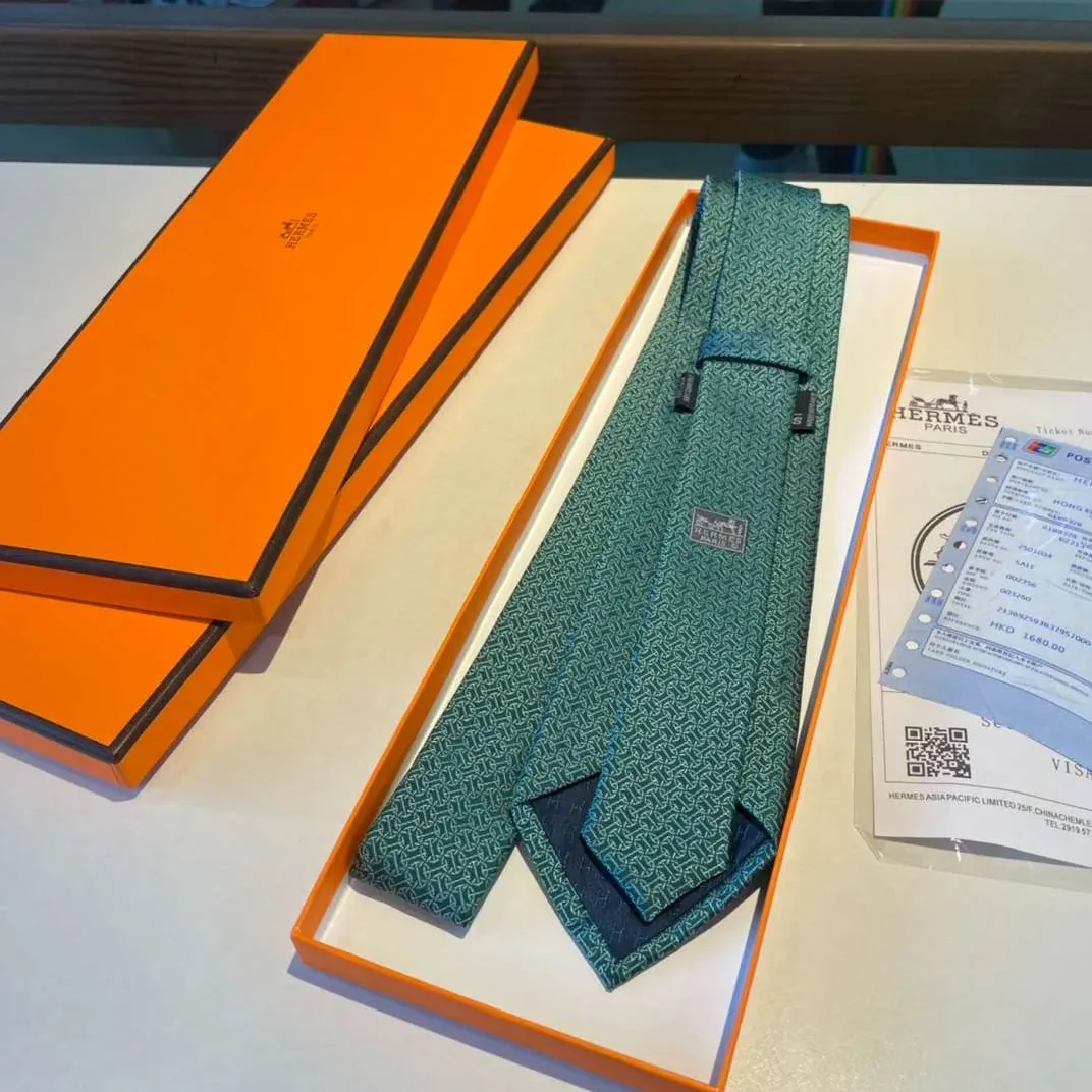 Hermes Tie Larguez Les Amarres Twillbi Green Hermes Tie Larguez Les Amarres Twillbi Green