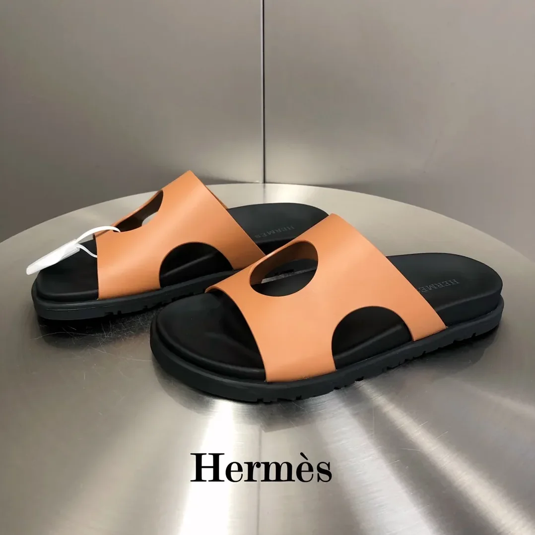 Hermes Edith Sandal Orange