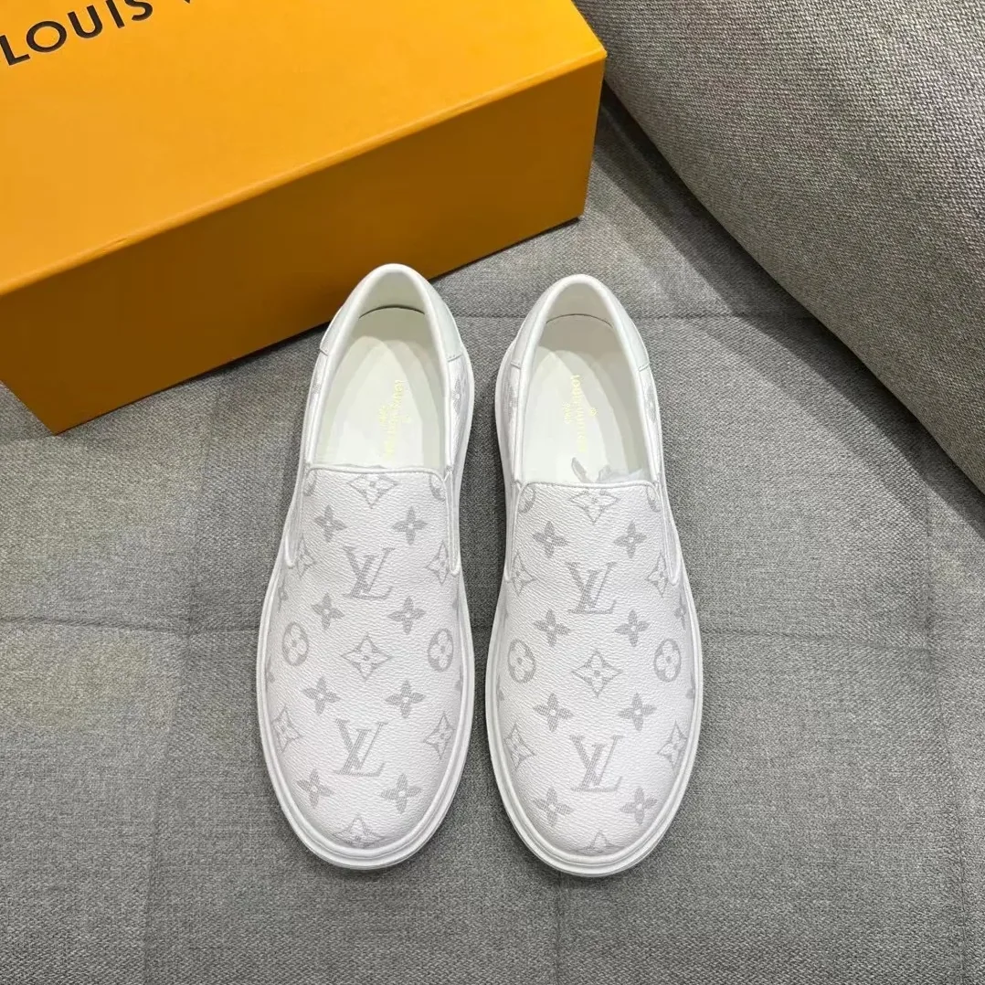Louis Vuitton Beverly Hills Slip On White